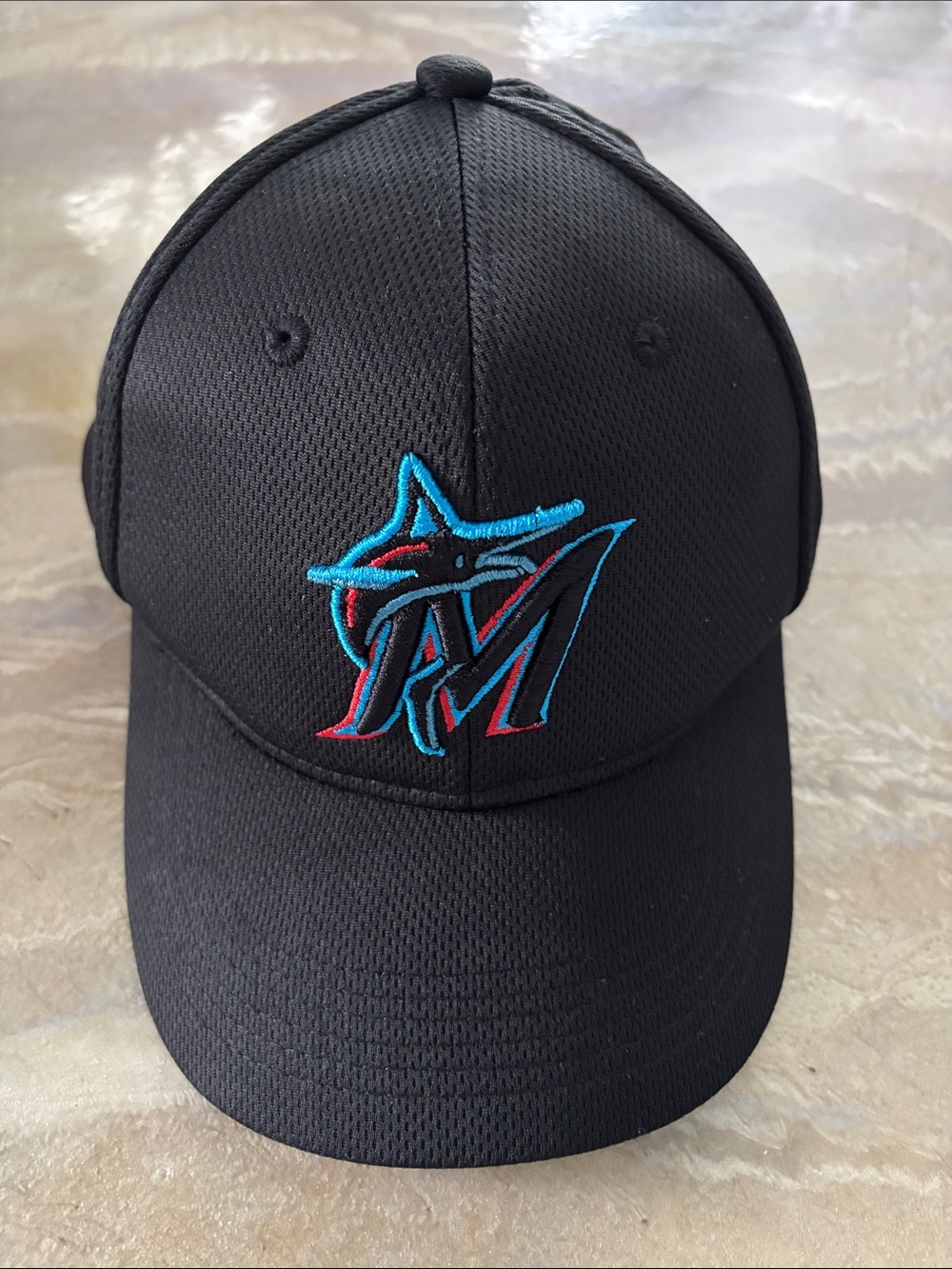 Miami Marlins Black Baseball Team MLB Cap Hat Size Youth